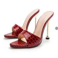 Women's Elegant Plaid Solid Color Point Toe Pumps main image 2