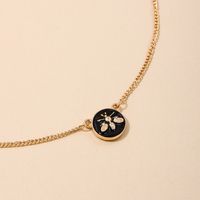 Wholesale Jewelry Simple Style Bee Alloy Necklace main image 3