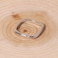 Großhandel IG-Stil Künstlerisch Toller Stil Geometrisch Kupfer Inlay Strasssteine Ringe main image 6