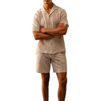 Hombres Color Sólido Conjuntos De Pantalones Ropa Hombre main image 2