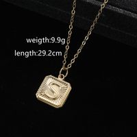 Elegant Lady Modern Style Letter Infinity Butterfly Zinc Alloy Women's Pendant Necklace main image 2