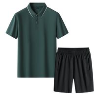 Männer Einfarbig Shorts-Sets Herren Bekleidung main image 3