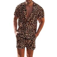 Men's Leopard Pants Sets Men's Clothing main image 2