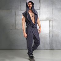 Men's Solid Color Pants Sets Men's Clothing main image 1