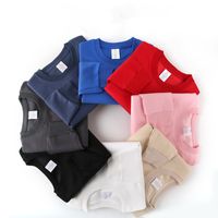 Men's Solid Color Casual Long Sleeve Loose Round Neck main image 1