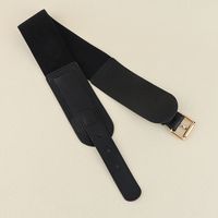 Casual Formal Simple Style Solid Color Pu Leather Belt Buckle Women's Leather Belts main image 6