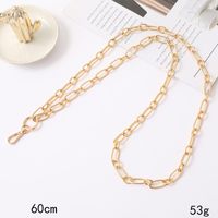Simple Style Solid Color Metal Chain Mobile Phone Chain sku image 1