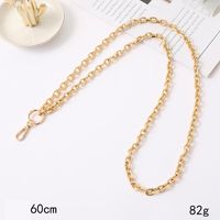 Simple Style Solid Color Metal Chain Mobile Phone Chain sku image 2