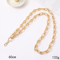 Simple Style Solid Color Metal Chain Mobile Phone Chain sku image 5