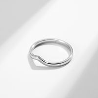 304 Stainless Steel Basic Simple Style Classic Style Peach Rings main image 3