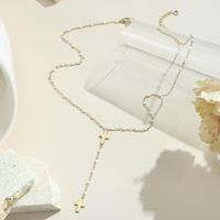 Copper Gold Plated Casual Classic Style Plating Inlay Cross Zircon Pendant Necklace sku image 2