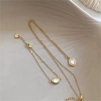 Kupfer Dame Moderner Stil Pendeln Überzug Inlay Hülse Künstliche Perlen Armbänder main image 5