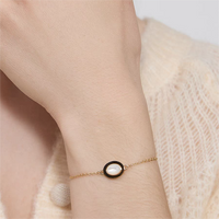 Kupfer Dame Moderner Stil Pendeln Überzug Inlay Hülse Künstliche Perlen Armbänder main image 6