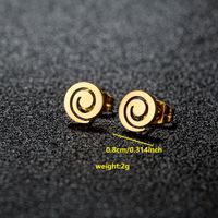 1 Pair Luxurious Sweet Artistic Animal Plating 304 Stainless Steel 18K Gold Plated Ear Studs sku image 11