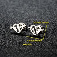 1 Pair Luxurious Sweet Artistic Animal Plating 304 Stainless Steel 18K Gold Plated Ear Studs sku image 5