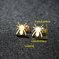 1 Pair Luxurious Sweet Artistic Animal Plating 304 Stainless Steel 18K Gold Plated Ear Studs sku image 23