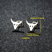 1 Pair Luxurious Sweet Artistic Animal Plating 304 Stainless Steel 18K Gold Plated Ear Studs sku image 8
