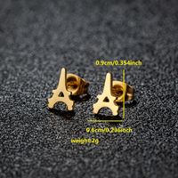 1 Pair Luxurious Sweet Artistic Animal Plating 304 Stainless Steel 18K Gold Plated Ear Studs sku image 10