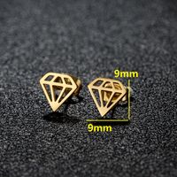 1 Pair Luxurious Sweet Artistic Animal Plating 304 Stainless Steel 18K Gold Plated Ear Studs sku image 34