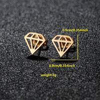 1 Pair Luxurious Sweet Artistic Animal Plating 304 Stainless Steel 18K Gold Plated Ear Studs sku image 35