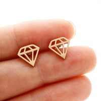 1 Pair Luxurious Sweet Artistic Animal Plating 304 Stainless Steel 18K Gold Plated Ear Studs main image 4