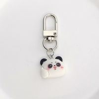 Cute Lady Sweet Panda Sheep Alloy Bag Pendant Keychain sku image 2