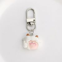 Cute Lady Sweet Panda Sheep Alloy Bag Pendant Keychain sku image 1