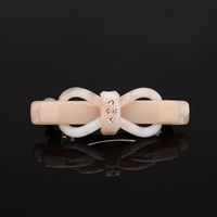 Women's Simple Style Bow Knot Acetic Acid Sheets Hair Clip sku image 2