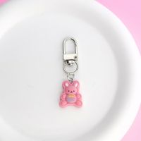 Cute Lady Classic Style Bear Alloy Bag Pendant Keychain main image 6