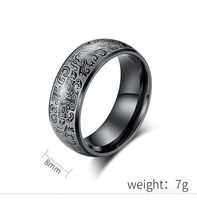 304 Stainless Steel IG Style Simple Style Classic Style Animal Solid Color Rings main image 2