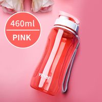 Casual Solid Color Plastic Water Bottles 1 Piece main image 7