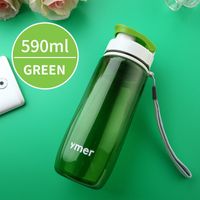 Casual Solid Color Plastic Water Bottles 1 Piece main image 3