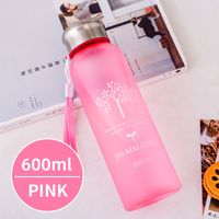 Casual Solid Color Plastic Water Bottles 1 Piece main image 9