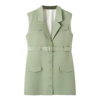 Women's Sleeveless Tank Tops Streetwear Solid Color main image 1