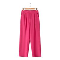 Daily Women's Streetwear Solid Color Polyester Tassel Pants Sets main image 5