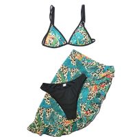 Women's Vacation Printing Leopard 3 Pieces Set Bikinis Swimwear main image 2