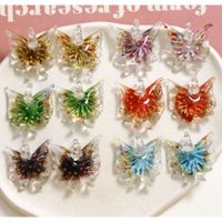 Ice Transparent Glaze Colorful Butterflies And Polka Dots Starfish Pendant Diy Three-Dimensional Glaze Earrings Necklace Bracelet Material Wholesale main image 5