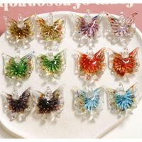 Ice Transparent Glaze Colorful Butterflies And Polka Dots Starfish Pendant Diy Three-Dimensional Glaze Earrings Necklace Bracelet Material Wholesale main image 4