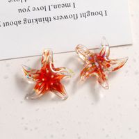 Ice Transparent Glaze Colorful Butterflies And Polka Dots Starfish Pendant Diy Three-Dimensional Glaze Earrings Necklace Bracelet Material Wholesale sku image 11