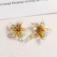 Ice Transparent Glaze Colorful Butterflies And Polka Dots Starfish Pendant Diy Three-Dimensional Glaze Earrings Necklace Bracelet Material Wholesale sku image 12