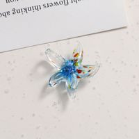 Ice Transparent Glaze Colorful Butterflies And Polka Dots Starfish Pendant Diy Three-Dimensional Glaze Earrings Necklace Bracelet Material Wholesale sku image 13