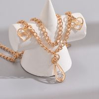 Simple Style Heart Shape Alloy Women's Anklet main image 4