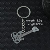 Casual Rock Musical Instrument Letter Alloy Keychain main image 2