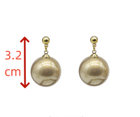 1 Pair IG Style Retro Modern Style Geometric Ball Alloy Drop Earrings main image 2
