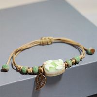 Wholesale Jewelry Elegant Pastoral Flower Ceramics Bracelets sku image 43