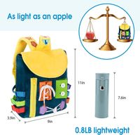 Water Repellent 6-Inch Geometric Daily Kids Backpack main image 5