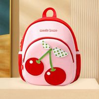 Kid'S SBR Cartoon Cute Square Zipper Fashion Backpack sku image 20
