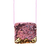Women's Colorful Sequin Zipper Kids Wallets sku image 4