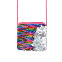 Women's Colorful Sequin Zipper Kids Wallets sku image 3