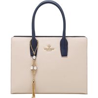 Women's Large Pu Leather Solid Color Elegant Vintage Style Square Zipper Handbag main image 2